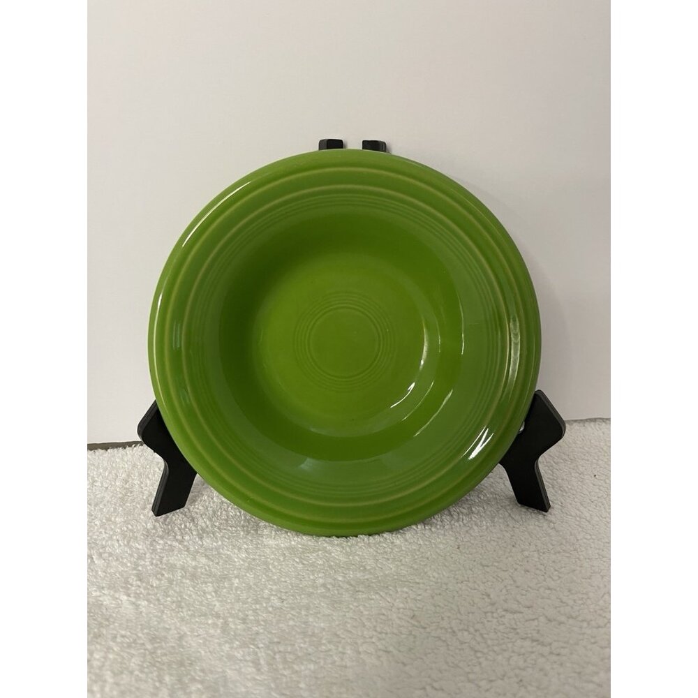 Vintage Fiestaware Green 6 1/2" Stackable Cereal/Fruit Bowl HLC